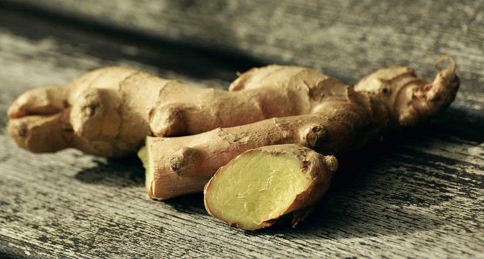 Ginger, the main ingredient in diet therapy, ginger therapy
