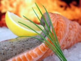 Salmon and fennel in tender dough