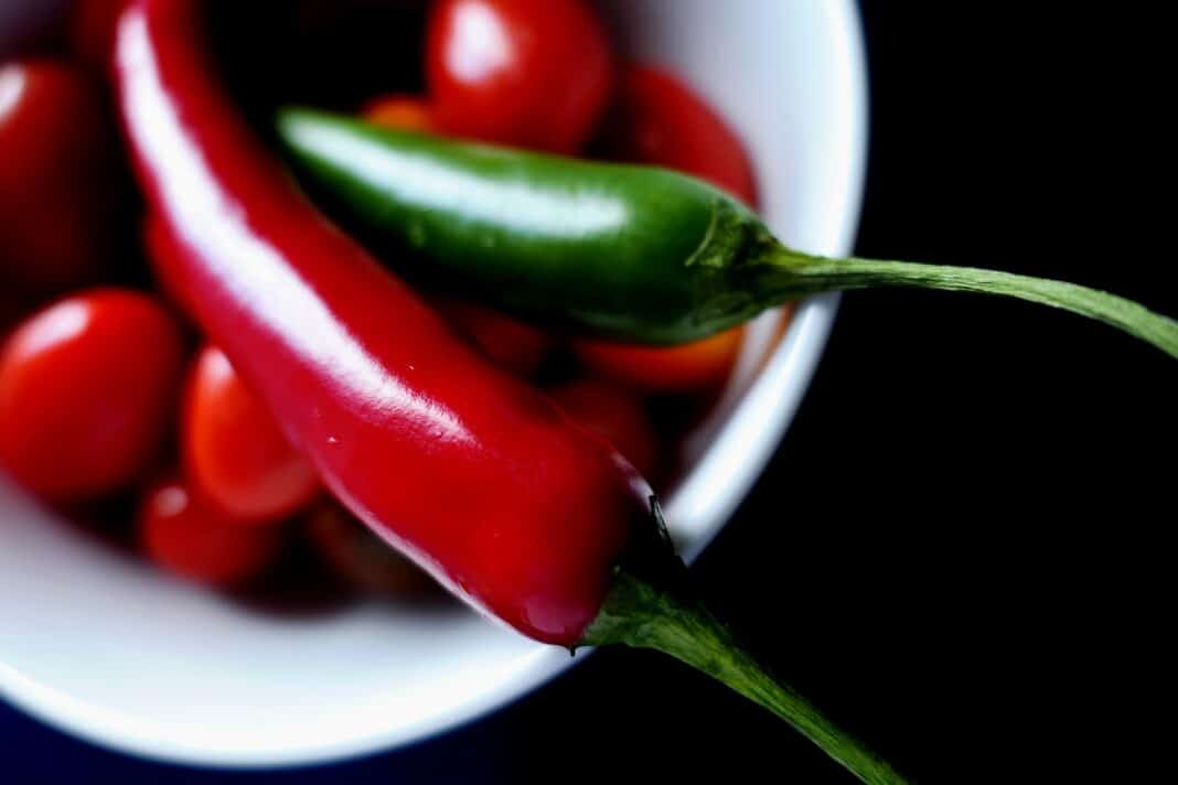 Chili pepper contains vitamin C